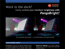 Tablet Screenshot of pangobright.com